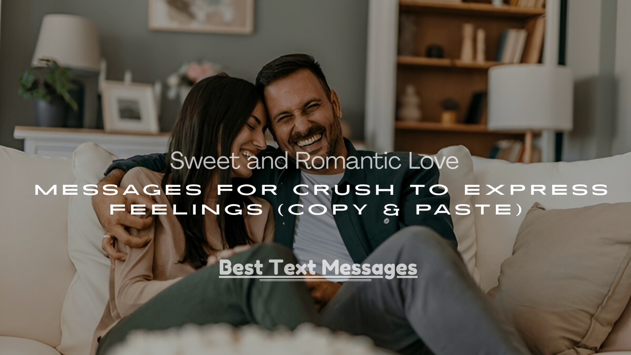 Crush to Express Feelings (Copy & Paste)