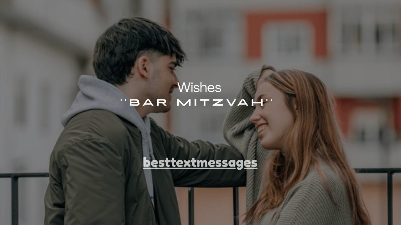 39+ Bar Mitzvah Wishes in Hebrew